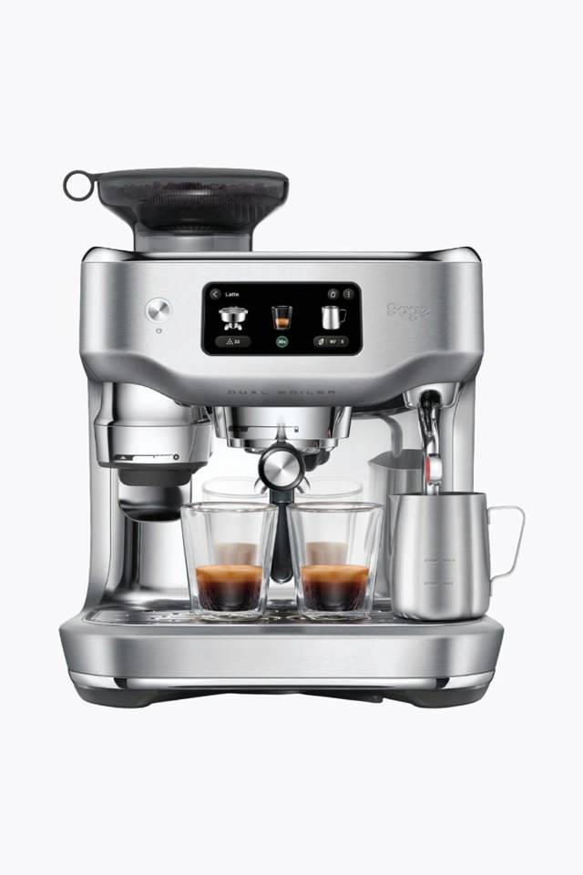 Sage the Oracle™ Dual Boiler, Gebürsteter Edelstahl