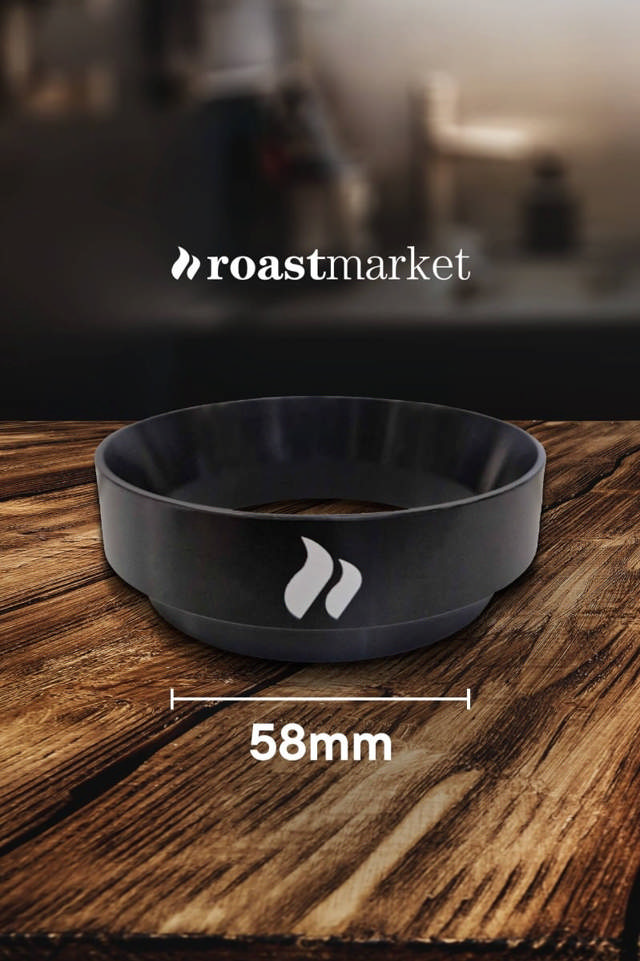 roastmarket Dosierring 58mm Schwarz