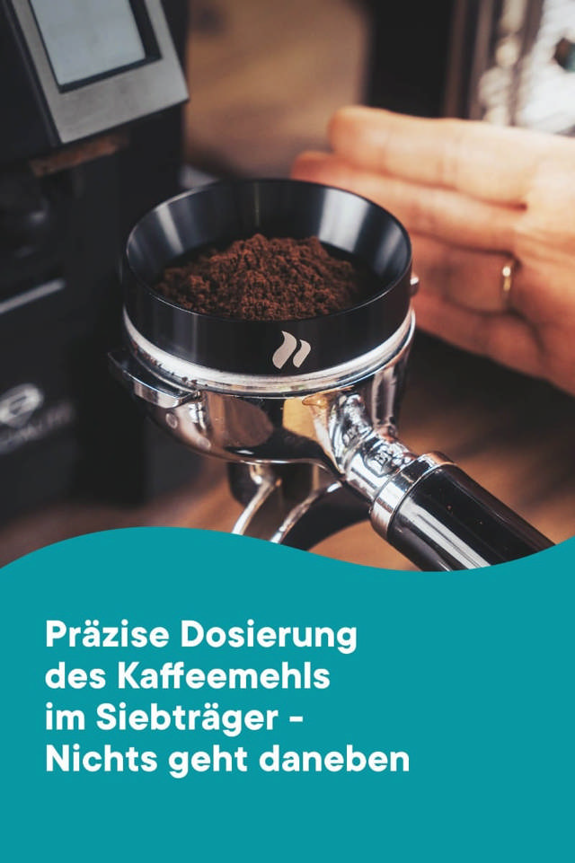 roastmarket Dosierring 58mm Schwarz